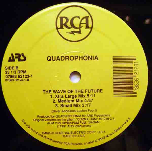 Quadrophonia : The Wave Of The Future (12")