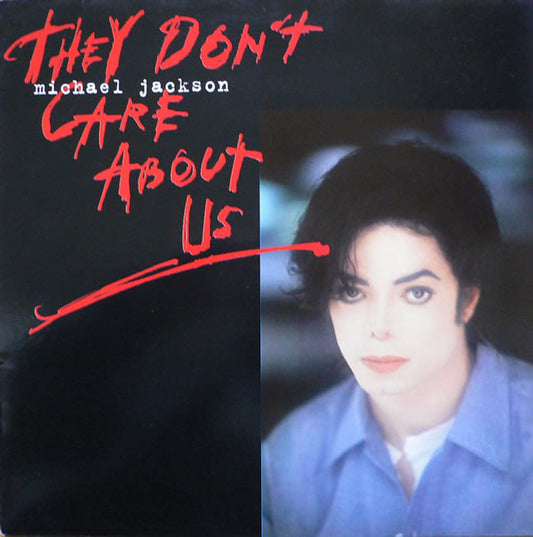 Michael Jackson : They Don't Care About Us (12")