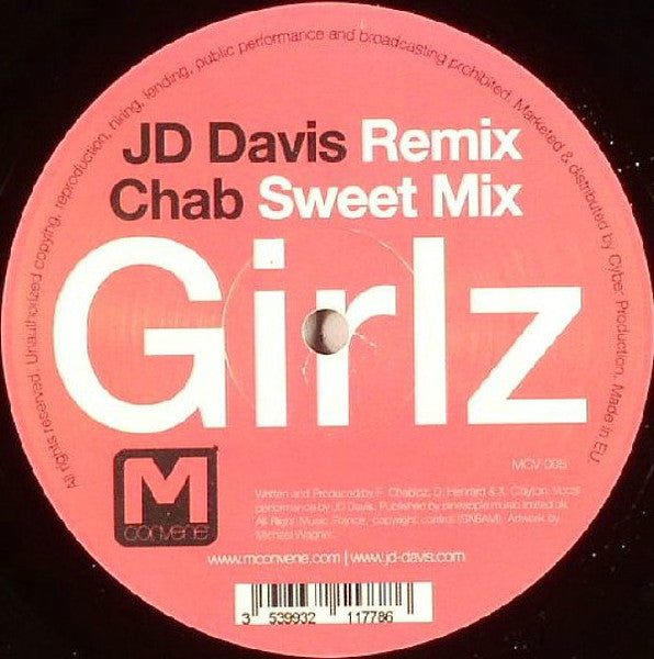 Chab & JD Davis : Girlz (12")