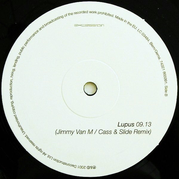 Sasha : Unreleased DJ Mixes (12")