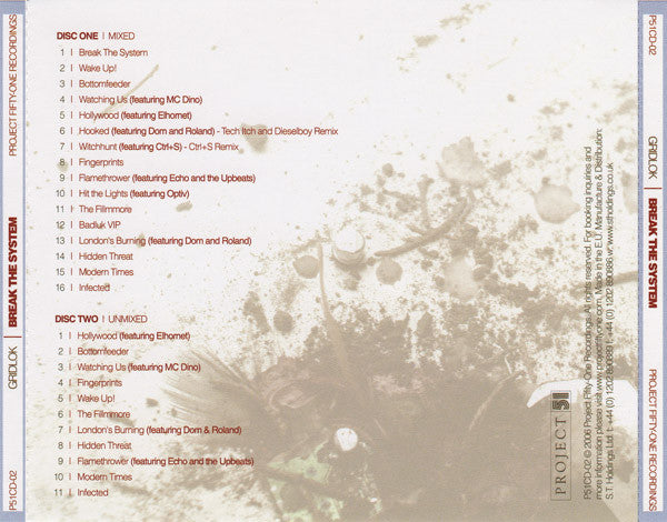 Gridlok : Break The System (CD, Mixed + CD, Album)