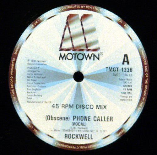 Rockwell : Obscene Phone Caller (12")