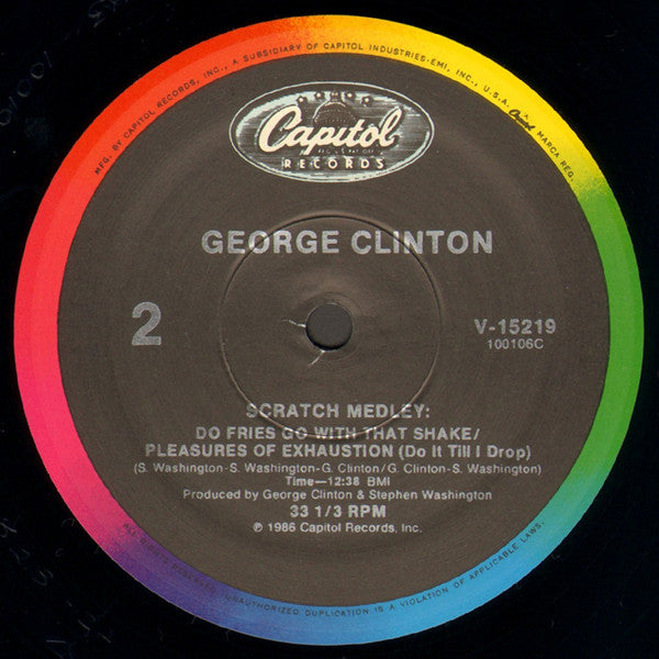 George Clinton : Do Fries Go With That Shake (12", Single)