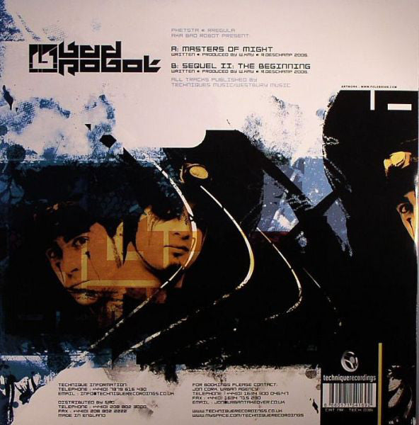 Bad Robot : Masters Of Might / Sequel II: The Beginning (12")