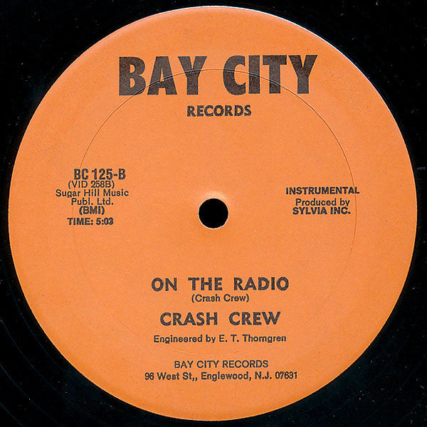 Crash Crew* : On The Radio (12")