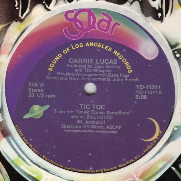 Carrie Lucas : Street Corner Symphony (12", Single)