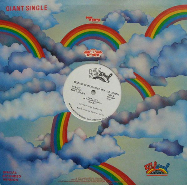 Charo : Stay With Me (12", Single, Promo)