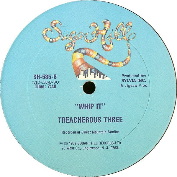 Treacherous Three : Whip It (12")