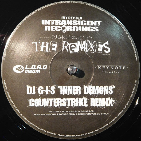 DJ G-I-S : The Remixes (2x12")