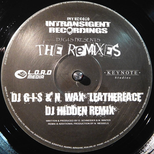 DJ G-I-S : The Remixes (2x12")