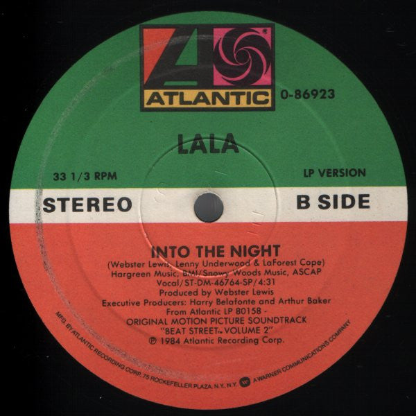 Jazzy Jay / Lala* : Son Of Beat Street / Into The Night (12")