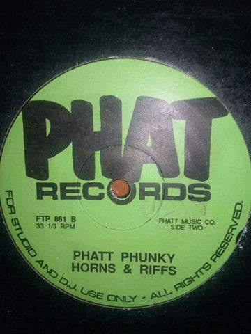 Various : Phatt Phunky Breakbeats (12", Comp, Unofficial)