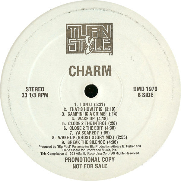 DJ Charm : Atrophy (LP, Album, Promo)