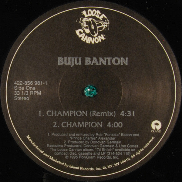Buju Banton : Champion (12")