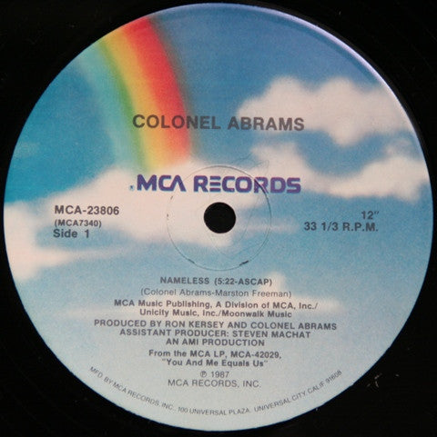 Colonel Abrams : Nameless (12")