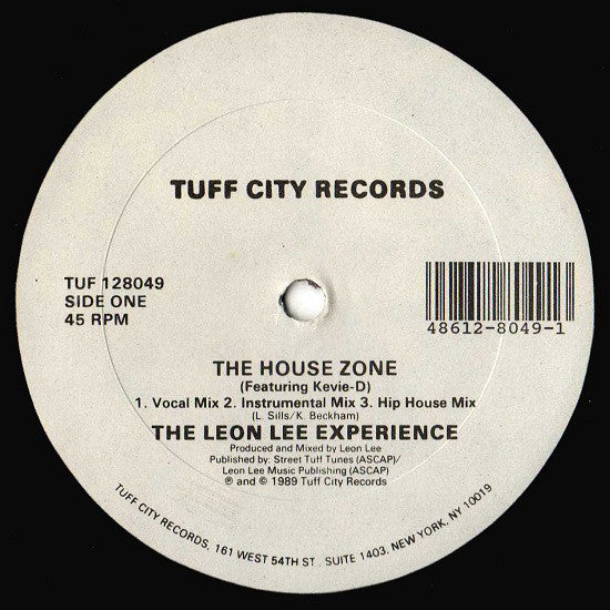 The Leon Lee Experience* : The House Zone / In The Mix / Music Play (12")
