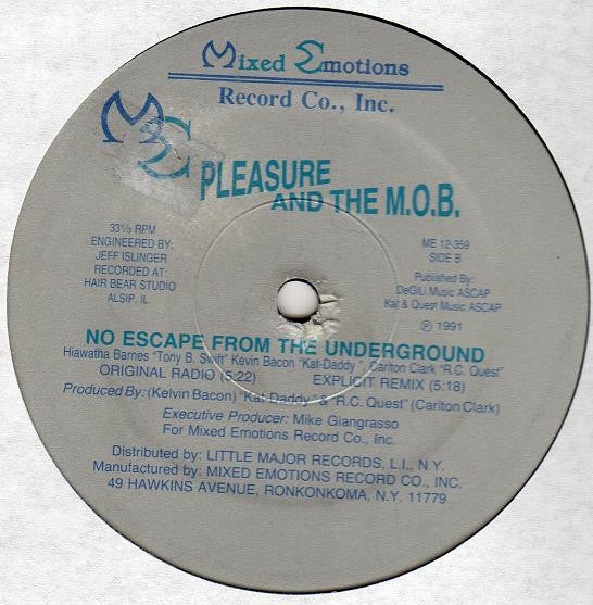 Pleasure And The M.O.B. : It's About That Time (12")