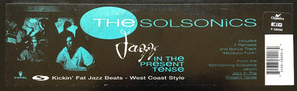The Solsonics : Jazz In The Present Tense (12")
