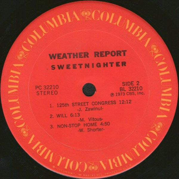 Weather Report : Sweetnighter (LP, Album, RE)