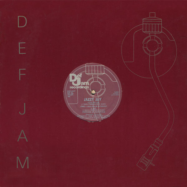 Jazzy Jay : Def Jam / Cold Chillin' In The Spot (12")