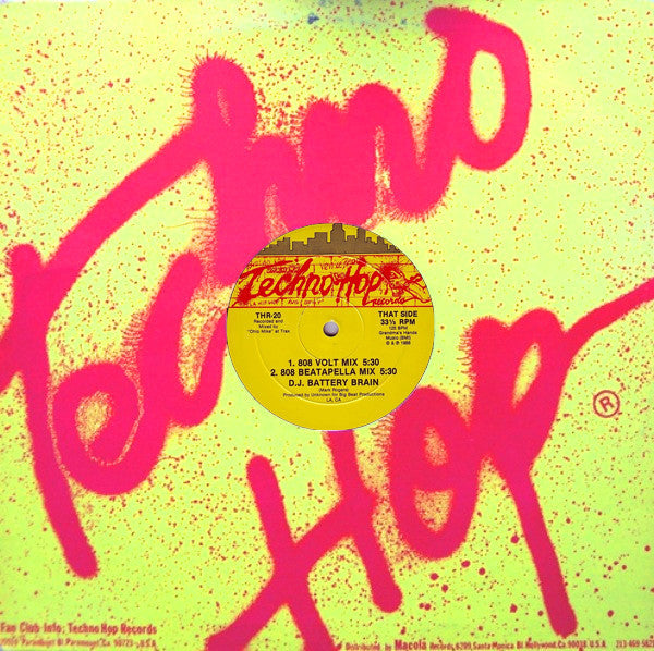D.J. Battery Brain* : 8 Volt Mix (12", P/Mixed)