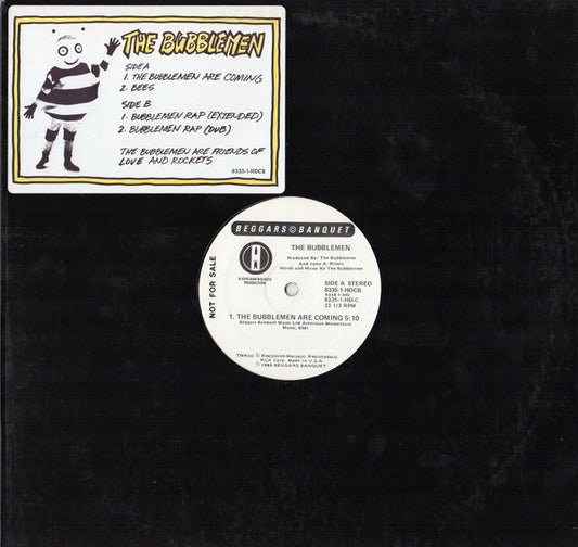 The Bubblemen : The Bubblemen Are Coming (12", Promo)
