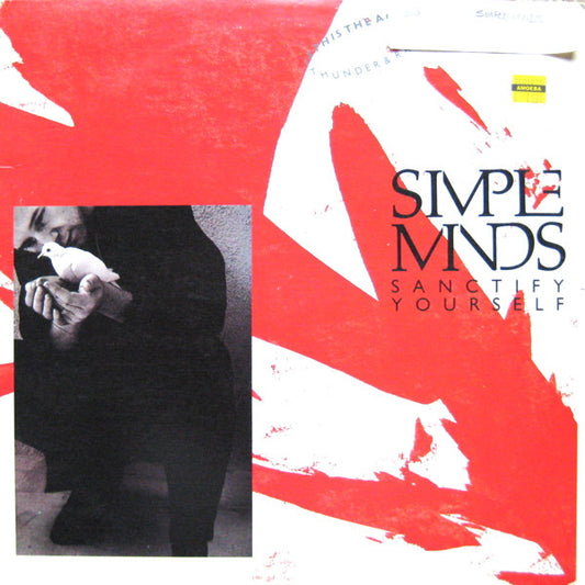 Simple Minds : Sanctify Yourself (12", Single, Ind)