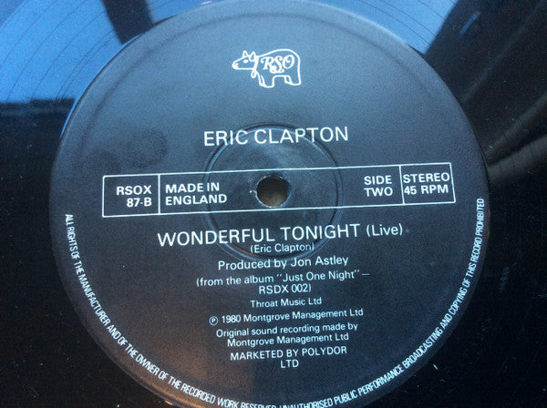 Derek & The Dominos / Eric Clapton : Layla (Full Version) / Wonderful Tonight (Live) (12")