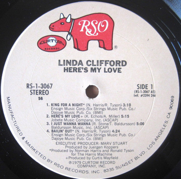 Linda Clifford : Here's My Love (LP, Album, 56)