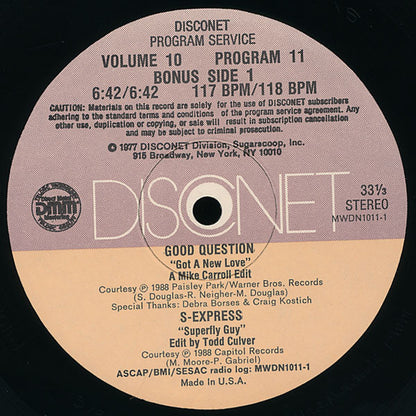 Various : Volume 10 Program 11 (2x12")
