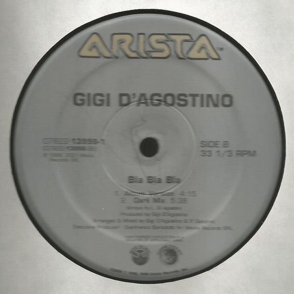 Gigi D'Agostino : I'll Fly With You (L'Amour Toujours) (12")