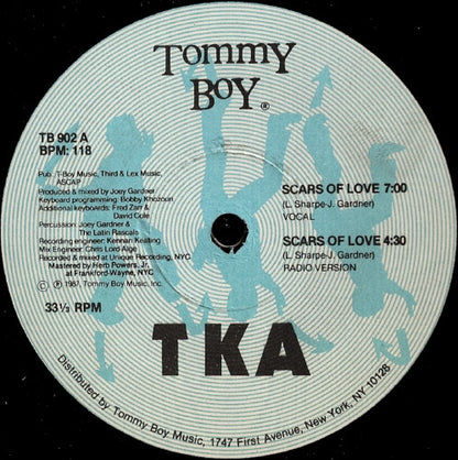 TKA : Scars Of Love (12", Single)