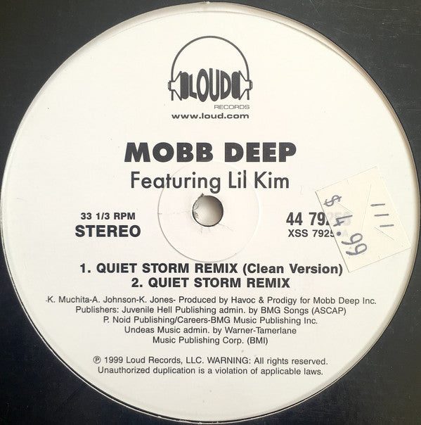 Mobb Deep : Quiet Storm (Remix) / It's Mine (12", Single)