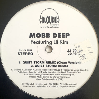 Mobb Deep : Quiet Storm (Remix) / It's Mine (12", Single)