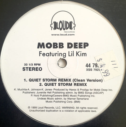 Mobb Deep : Quiet Storm (Remix) / It's Mine (12", Single)