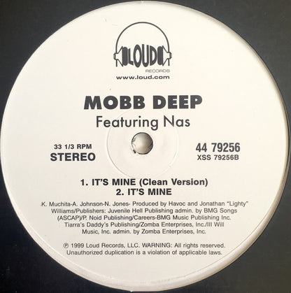 Mobb Deep : Quiet Storm (Remix) / It's Mine (12", Single)