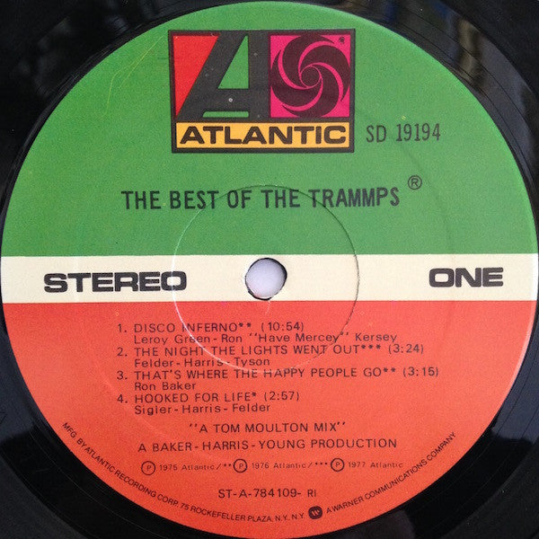 The Trammps : The Best Of The Trammps (LP, Comp, Ric)