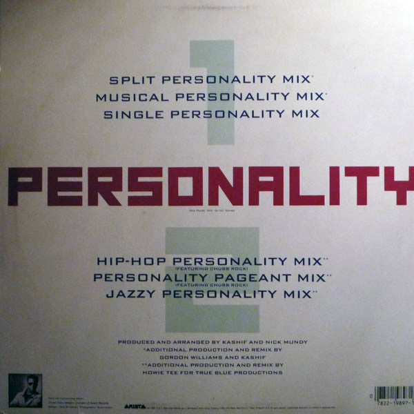 Kashif : Personality (12")