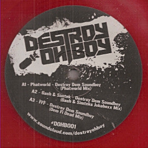 Various : Destroy Dem Soundboy (12", Red)