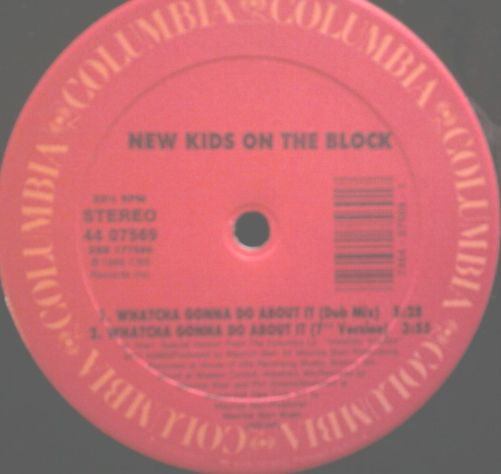 New Kids On The Block : Please Don't Go Girl (12")