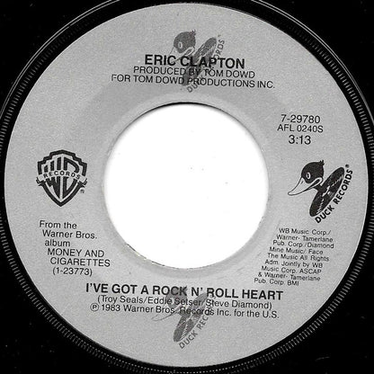 Eric Clapton : I've Got A Rock N' Roll Heart (7", Single)