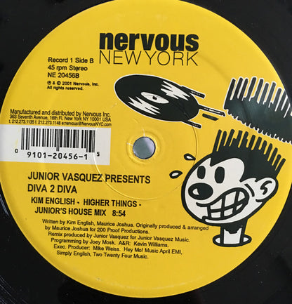 Charlotte vs. Kim English : Diva 2 Diva (2x12")