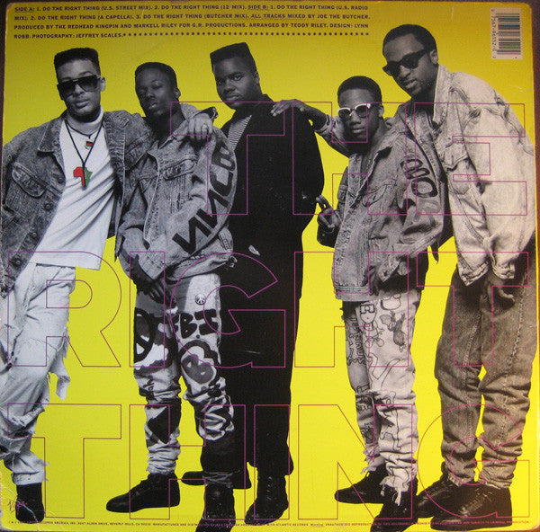 Redhead Kingpin And The F.B.I.* : Do The Right Thing (12")
