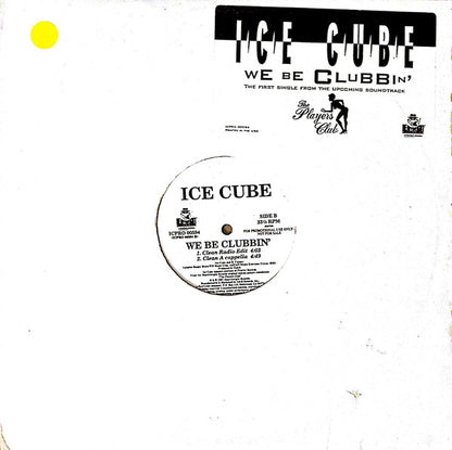 Ice Cube : We Be Clubbin' (12", Promo)