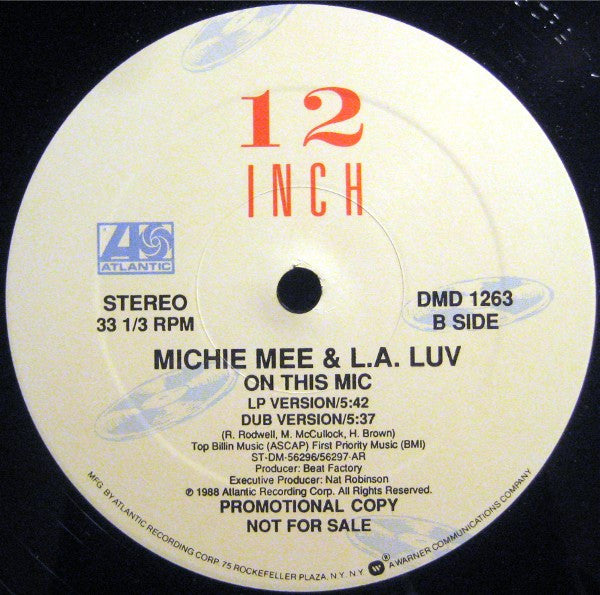 Michie Mee And LA Luv : Victory Is Calling / On This Mic (12", Promo)