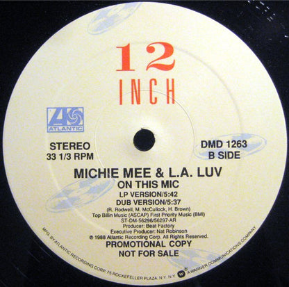 Michie Mee And LA Luv : Victory Is Calling / On This Mic (12", Promo)