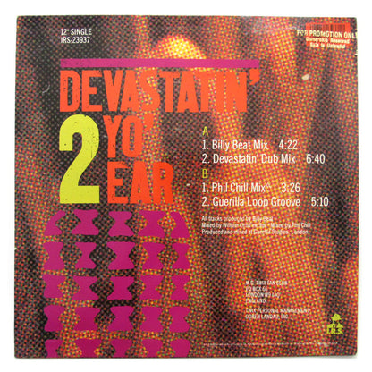 M.C. Twix : Devastatin' 2 Yo' Ear (12")