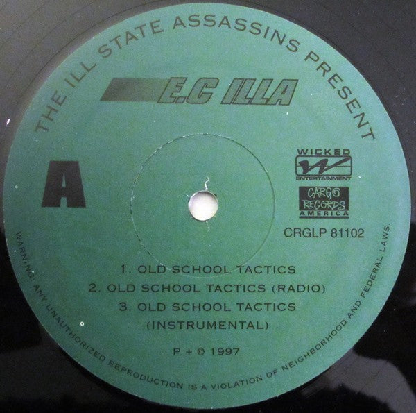 E.C Illa : Old School Tactics (12")