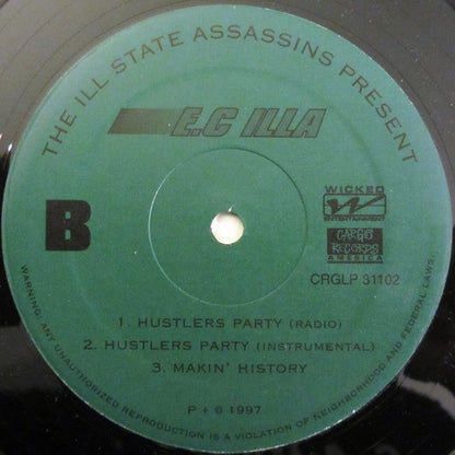 E.C Illa : Old School Tactics (12")