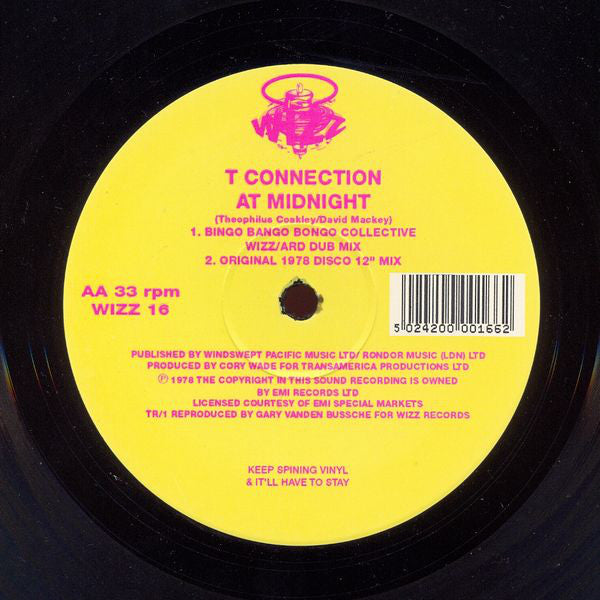 T-Connection : At Midnight (12")